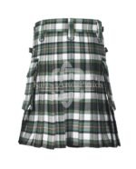 Drummond of Perth Dress Green Tartan Utility Kilt