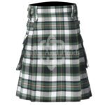 Drummond of Perth Dress Green Tartan Utility Kilt