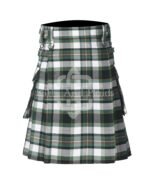 Drummond of Perth Dress Green Tartan Utility Kilt