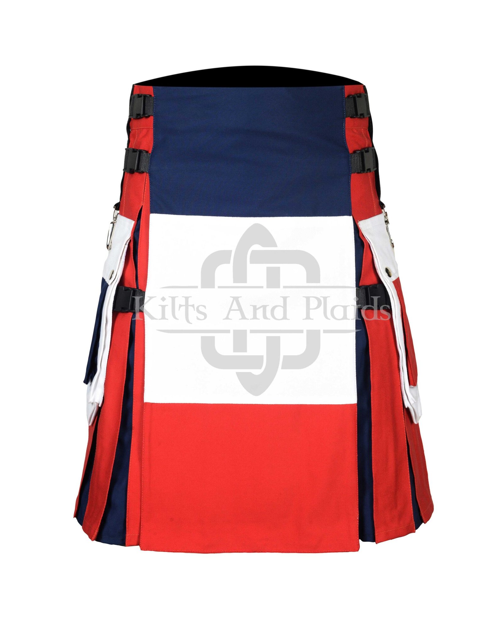 French-Flag-Utility-Kilt-Front-View (1)