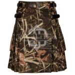 Jungle Camo Utility Cotton Kilt