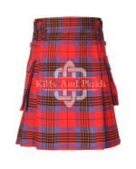 Leslie Red Ancient Tartan Utility Kilt