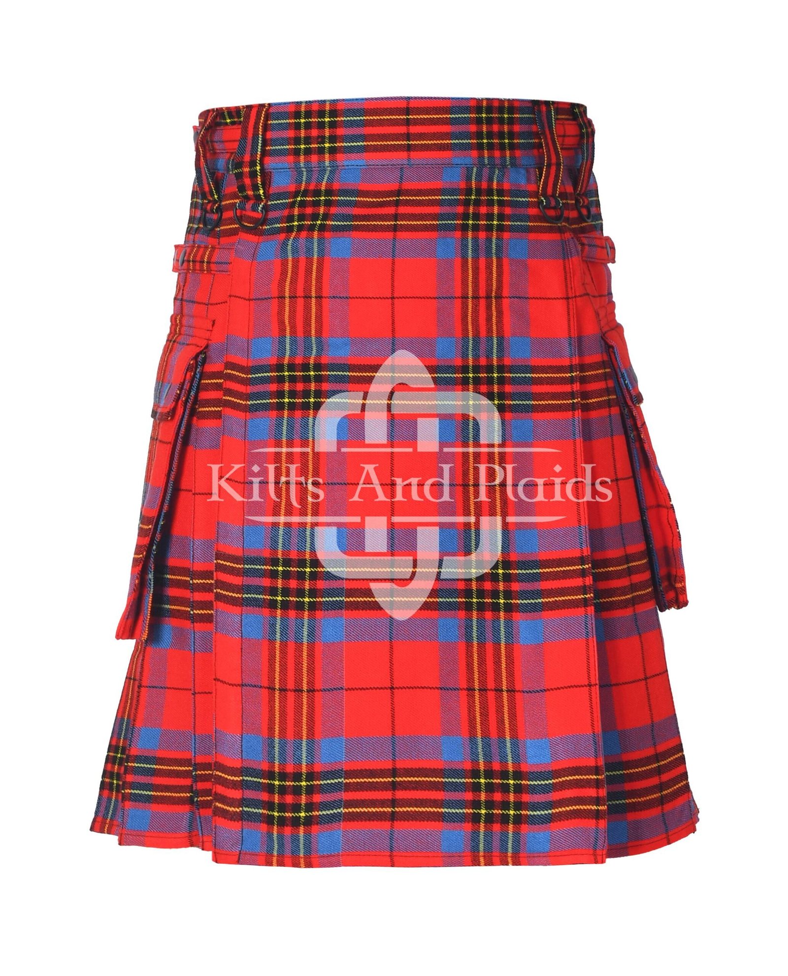 Leslie Red Ancient Tartan Utility Kilt