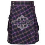 Macthomas Modern Tartan Utility Kilt