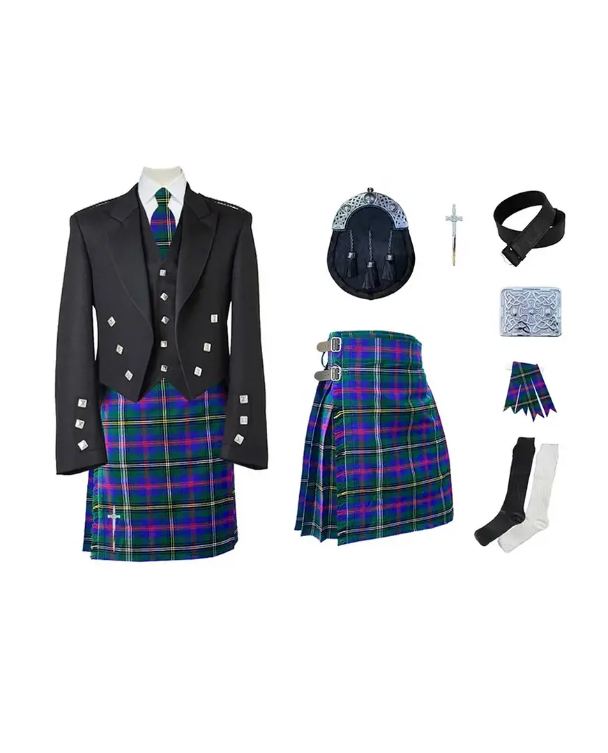 Prince Charlie Scottish Wedding Kilt Outfit
