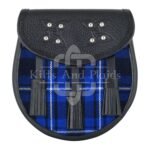 Ramsey Blue Tartan Sporran