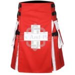 Swiss Flag Utility Kilt