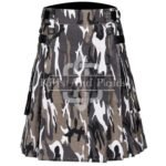 Urban Camo Utility Cotton Kilt