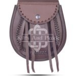 Brown Leather Medieval Style Hunting Sporran