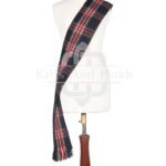 Women Tartan Black Stewart Sashes
