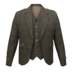 Brown Checked Argyll Jacket