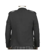 Charcoal Grey Wool Argyll Jacket
