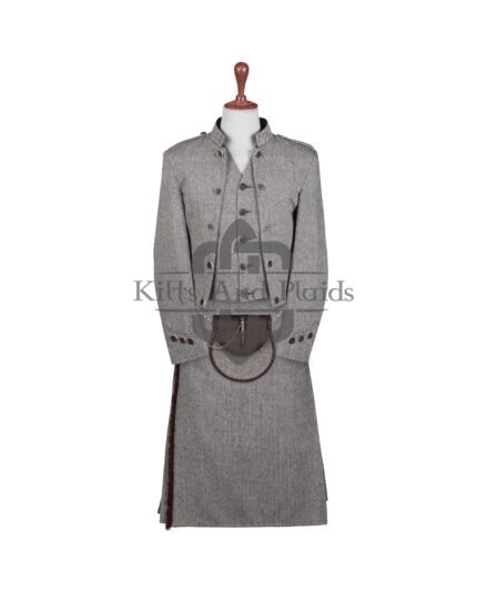 Men's Scottish Grey Tweed Outfit