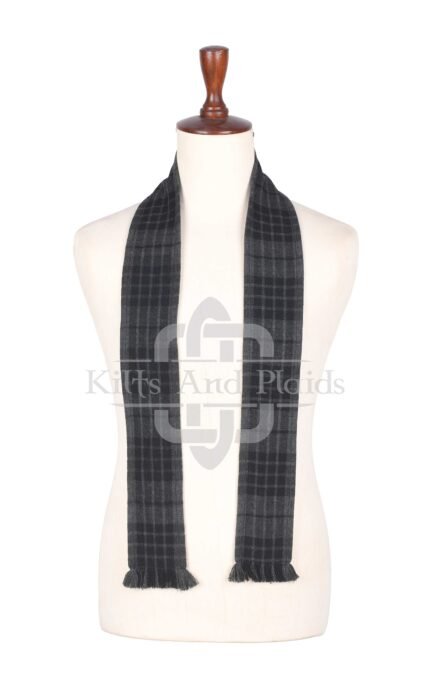 Men's Tartan Scarf Grey Watch