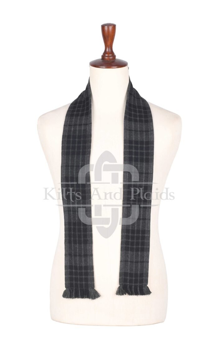 Men's Tartan Scarf Grey Watch
