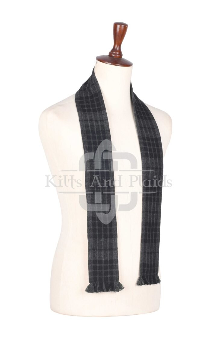 Men's Tartan Scarf Grey Watch