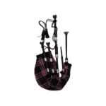 Highland Great Bagpipes Rosewood Silver Scottish