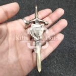 Irish Harp Scottish kilt pin