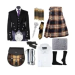 Prince Charlie Traditional Highland Kilt Outfit
