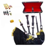 Professional Synthetic Teflon Scottish Bagpipe Set for Adults