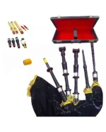 Professional Synthetic Teflon Scottish Bagpipe Set for Adults