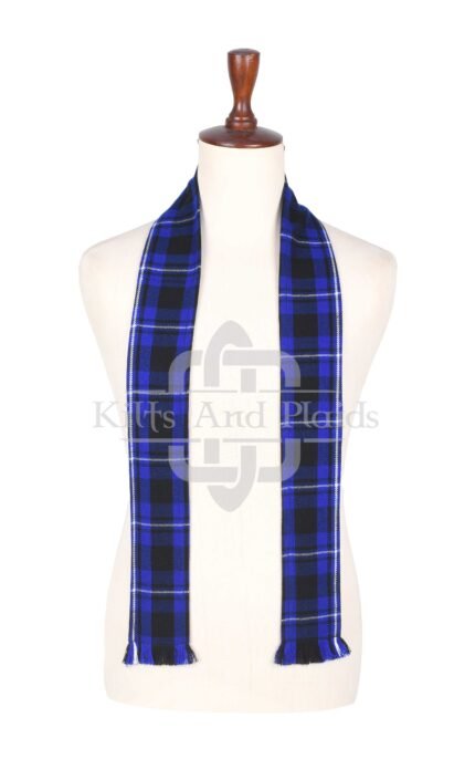 Men's Tartan Scarf Ramsey Blue