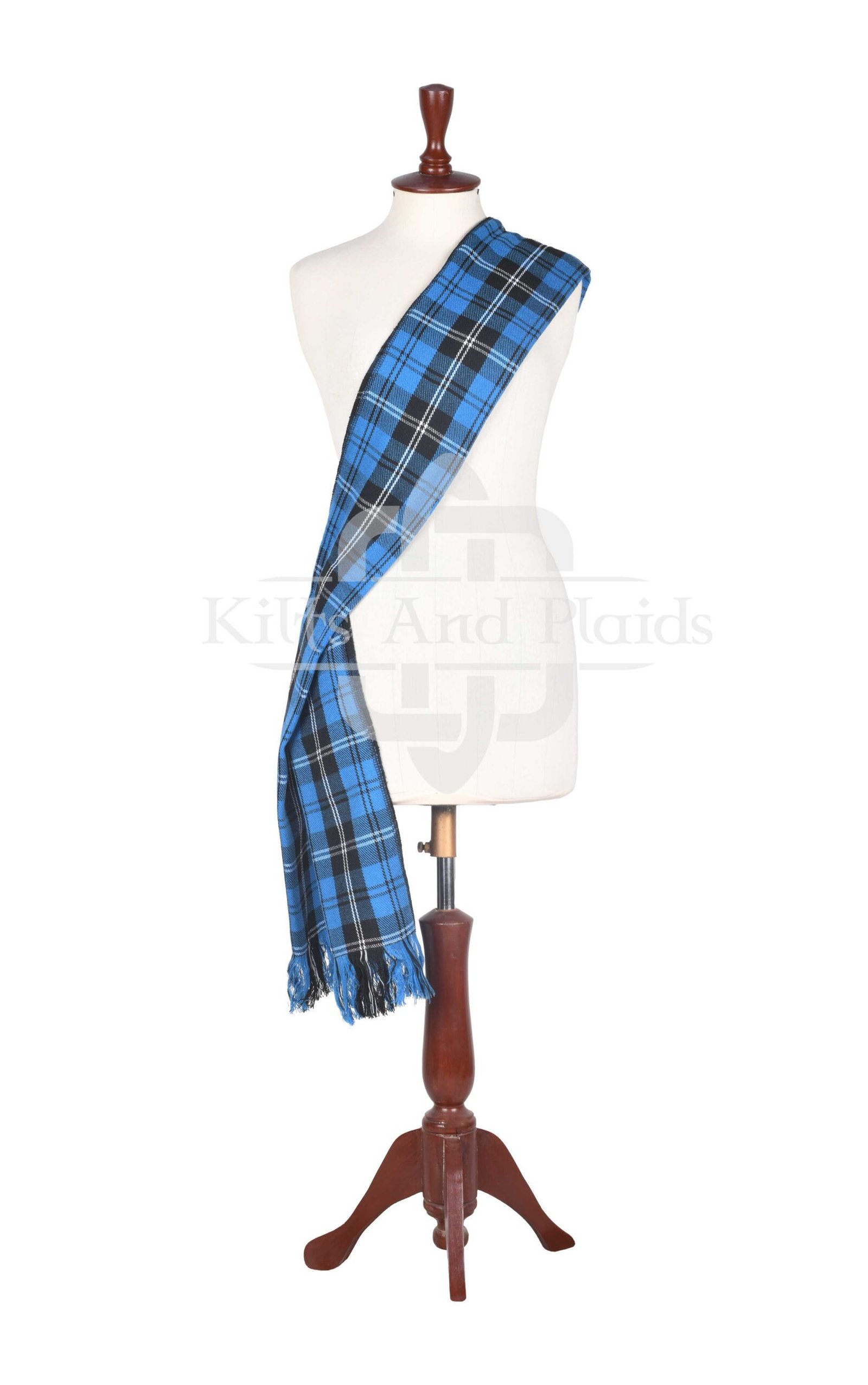 Women Tartan Ramsey Blue Hunting Sashes