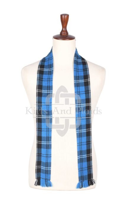 Men's Tartan Ramsey Blue Hunting Scarf