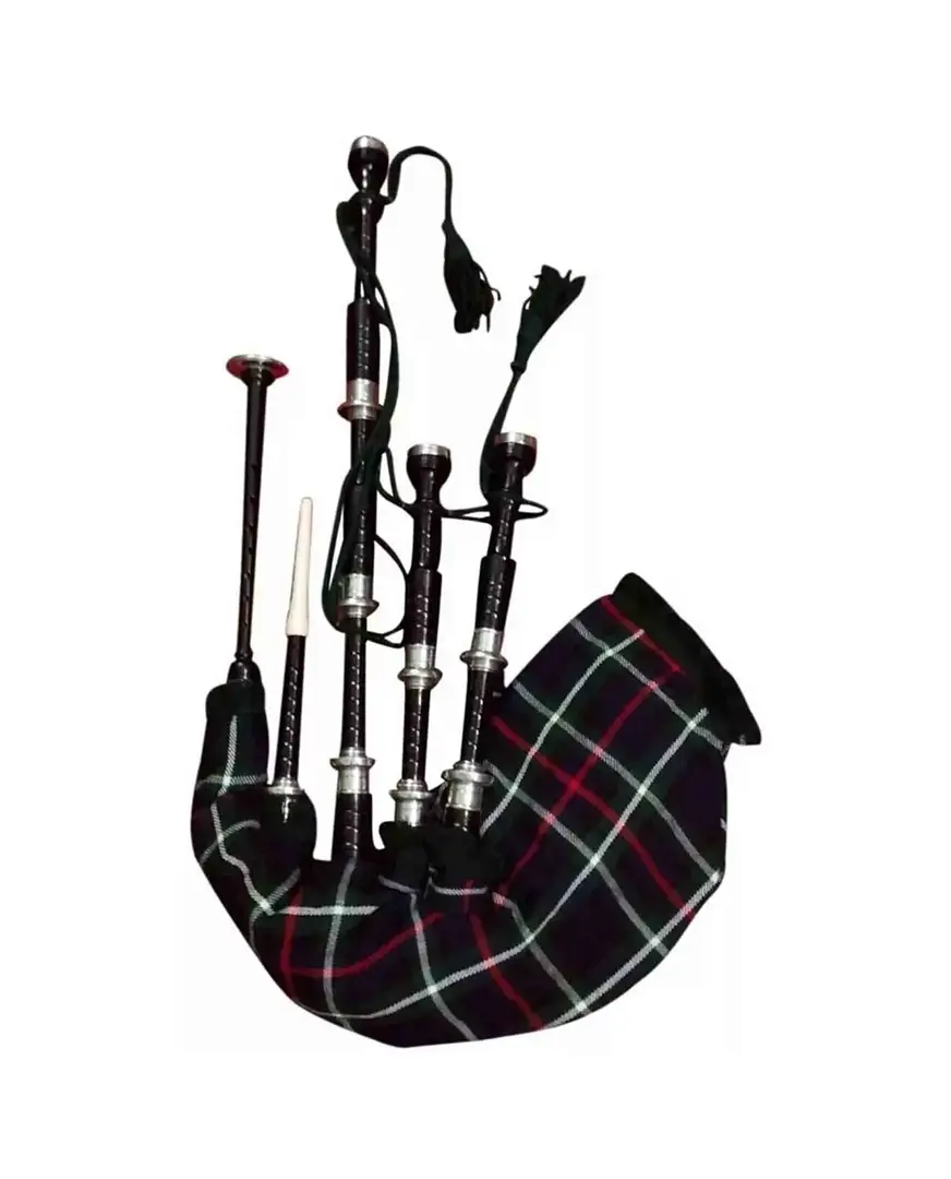 Scottish Great Bagpipes Makenzie Tartan Highland mounts Scottish Great Bagpipes Makenzie Tartan Highland mounts