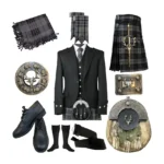Scottish Men’s Stag Head Argyll Outfit