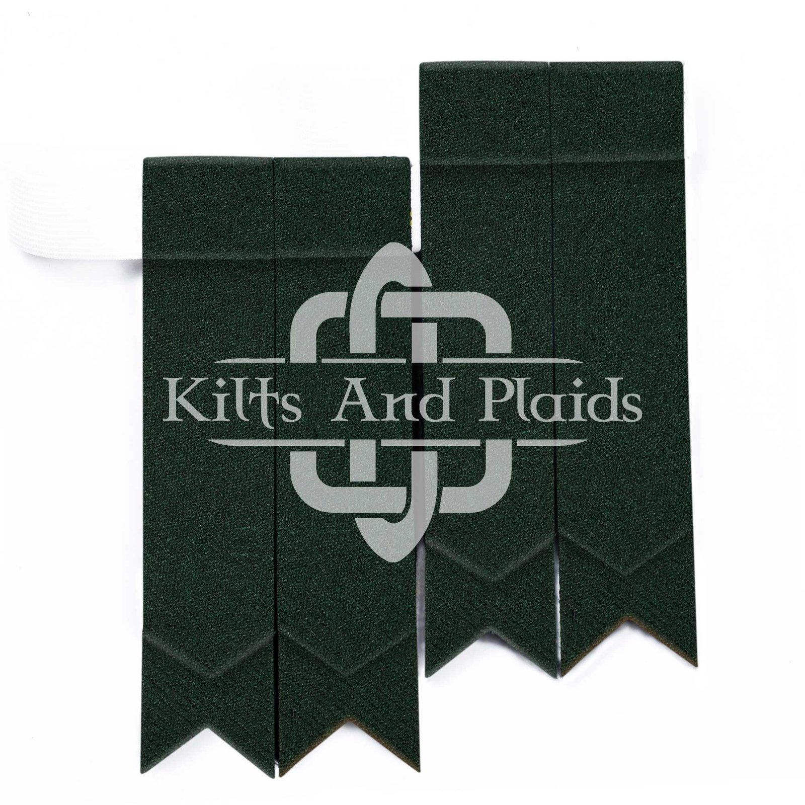 Solid-Green9 Solid Green Tartan Flashes