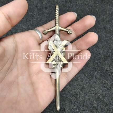 St Andrew Scottish kilt pin