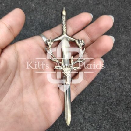 Stag Emblem Scottish kilt pin