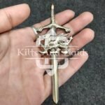 Welsh Dragon Scottish kilt pin