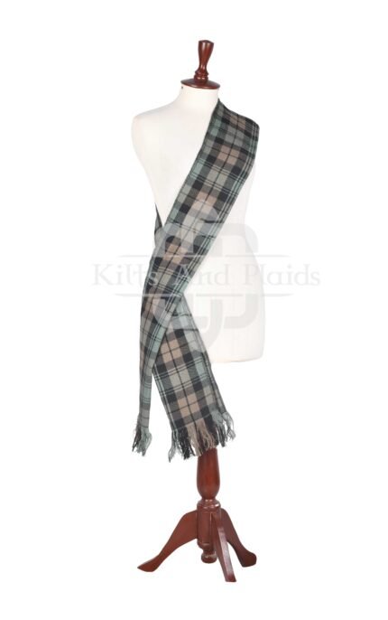Women Tartan Black Watch Weathered Sashes