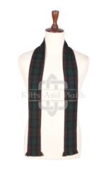 Men's Tartan Scarf Brown Watch