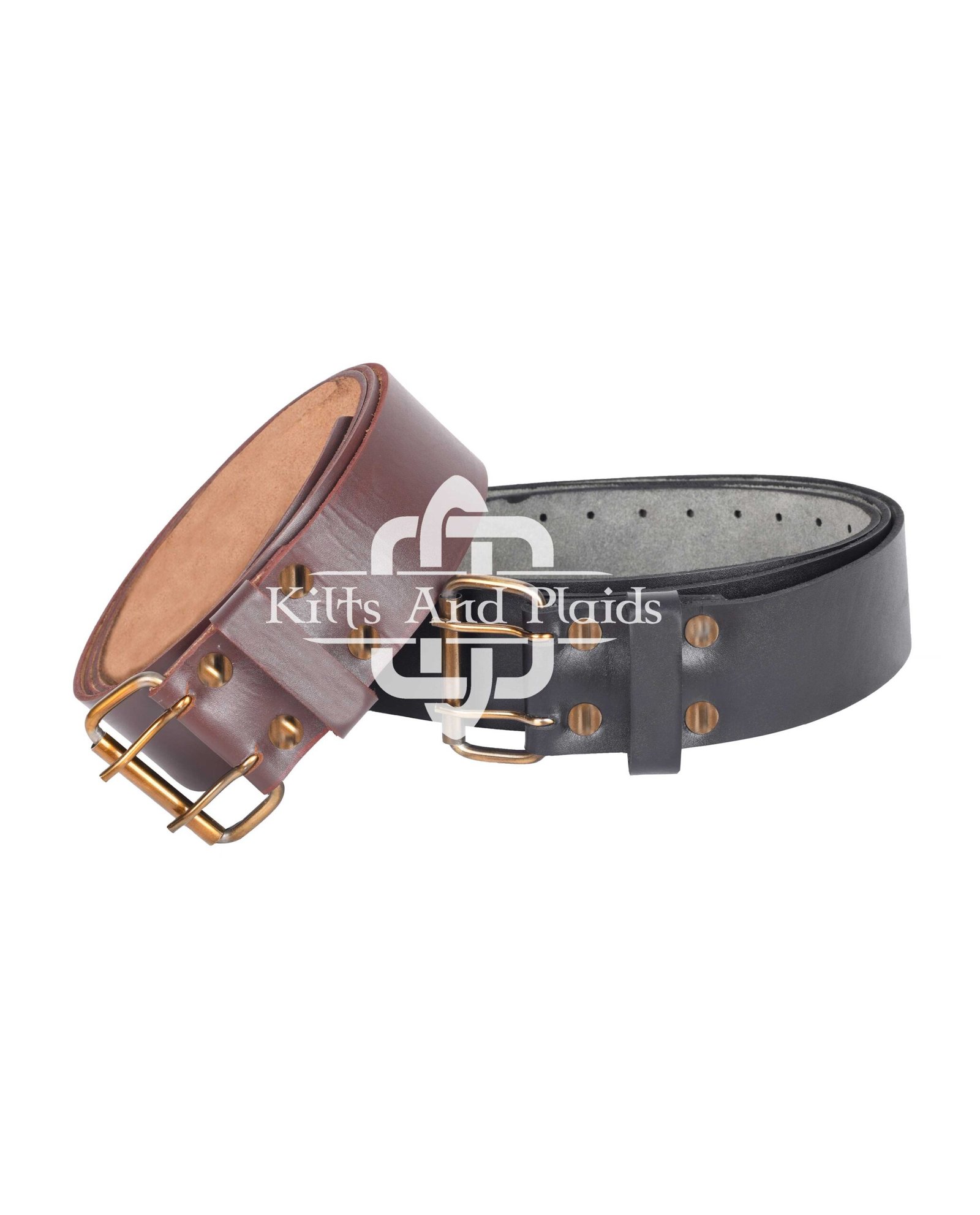 Black Leather Kilt Belt Brown Leather Kilt Belt Scottish Handmade Leather Kilt Belt