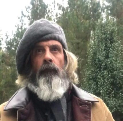 Men's Scottish Light Grey Wool Tam Hat