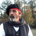 Men's Scottish Red Black Wool Tam Hat
