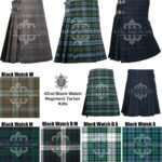 Black Watch Tartan 8 Yard Kilt