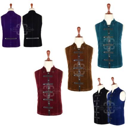 Men’s Velvet Waistcoat