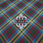 Scottish tartan fabric