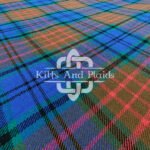 Scottish tartan fabric