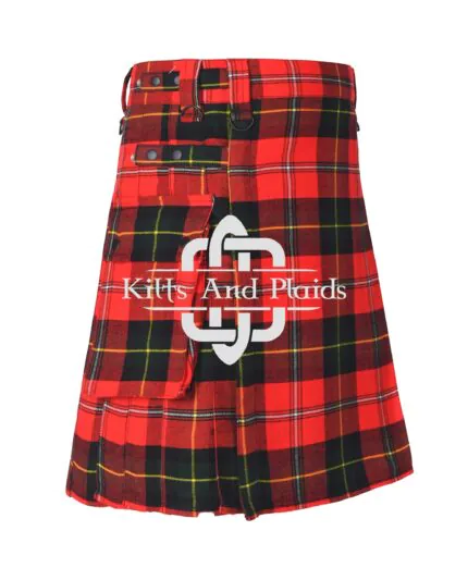 Scottish Rose Tartan Utility Kilt