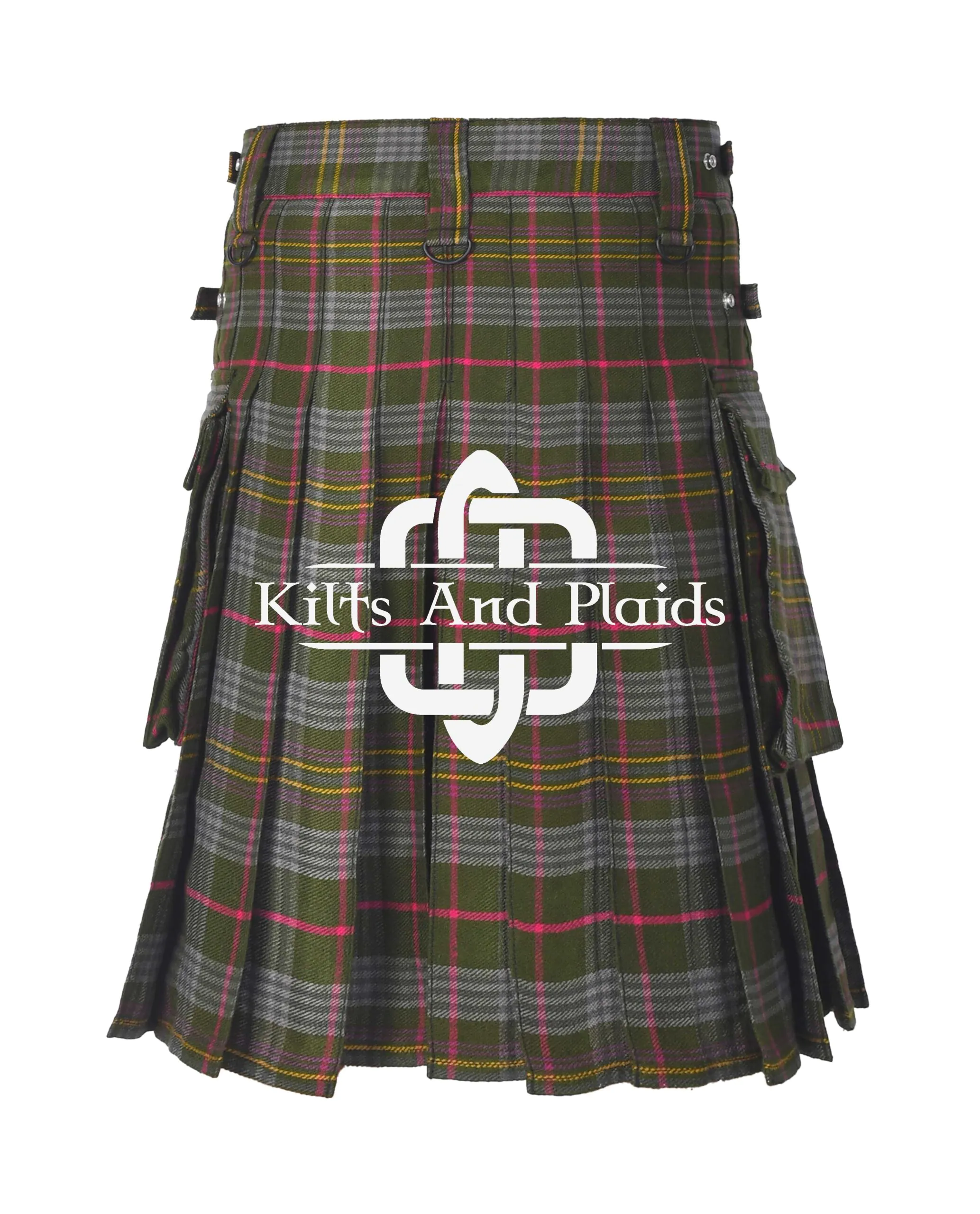 Kennedy Weathered Tartan Utility Kilt