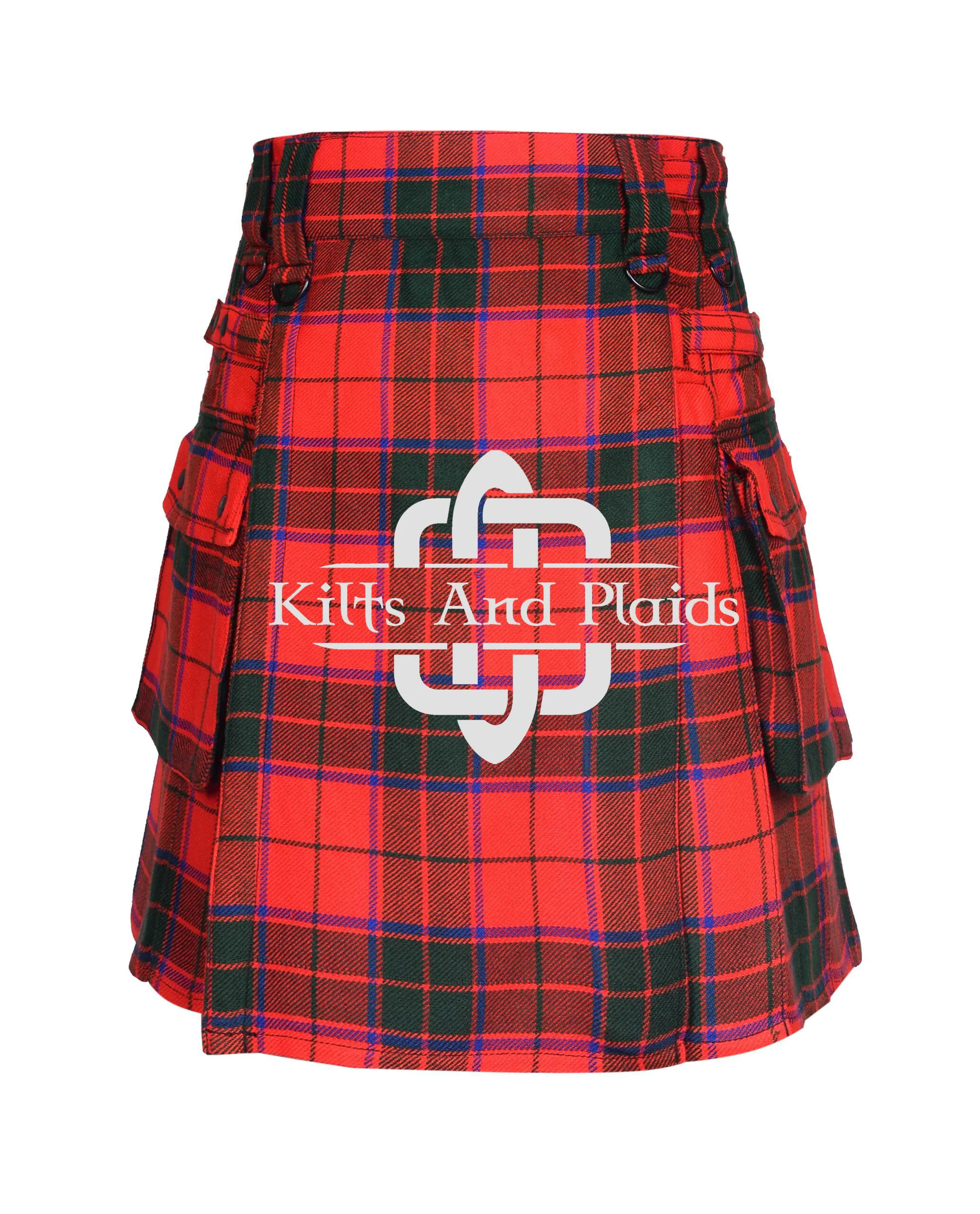 Robertson Red Tartan Utility kilt