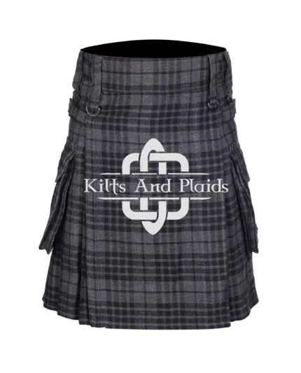 Gray Watch Tartan Utility Kilt