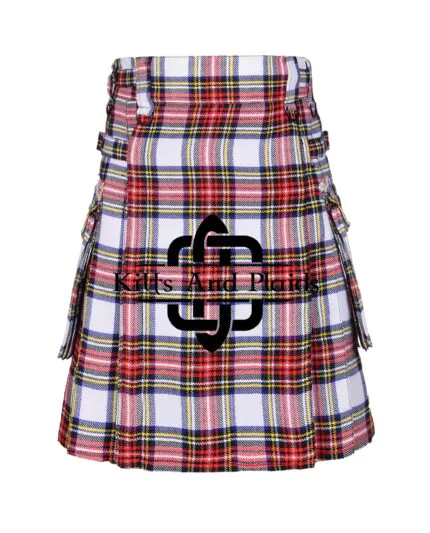 Stewart Dress Tartan Utility Kilt