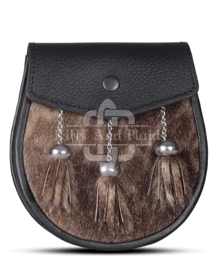 Brown Seal Fur Semi Dress Sporran