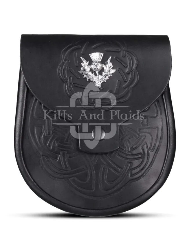 Thistle Emblem Full Embossed Sporran